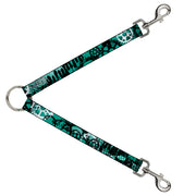 Dog Leash Splitter - Grunge Gears Green Dog Leash Splitters Buckle-Down   