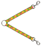 Dog Leash Splitter - Gummy Bears Stacked Multi Color Dog Leash Splitters Buckle-Down   