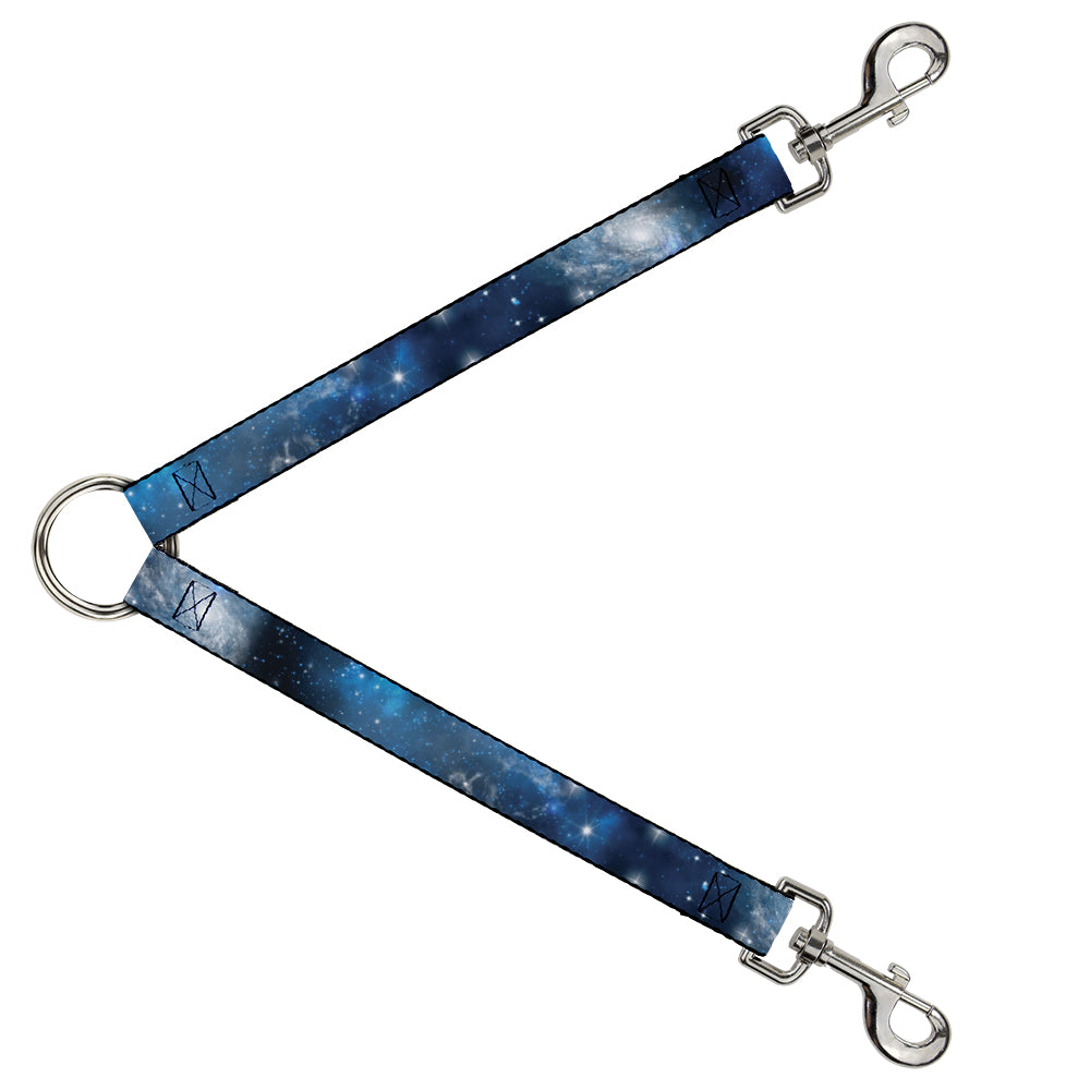Dog Leash Splitter - Galaxy Blues/Blues Dog Leash Splitters Buckle-Down   