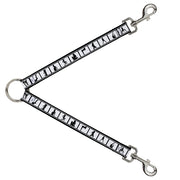 Dog Leash Splitter - Girls Posing Film Strip White/Black Dog Leash Splitters Buckle-Down   