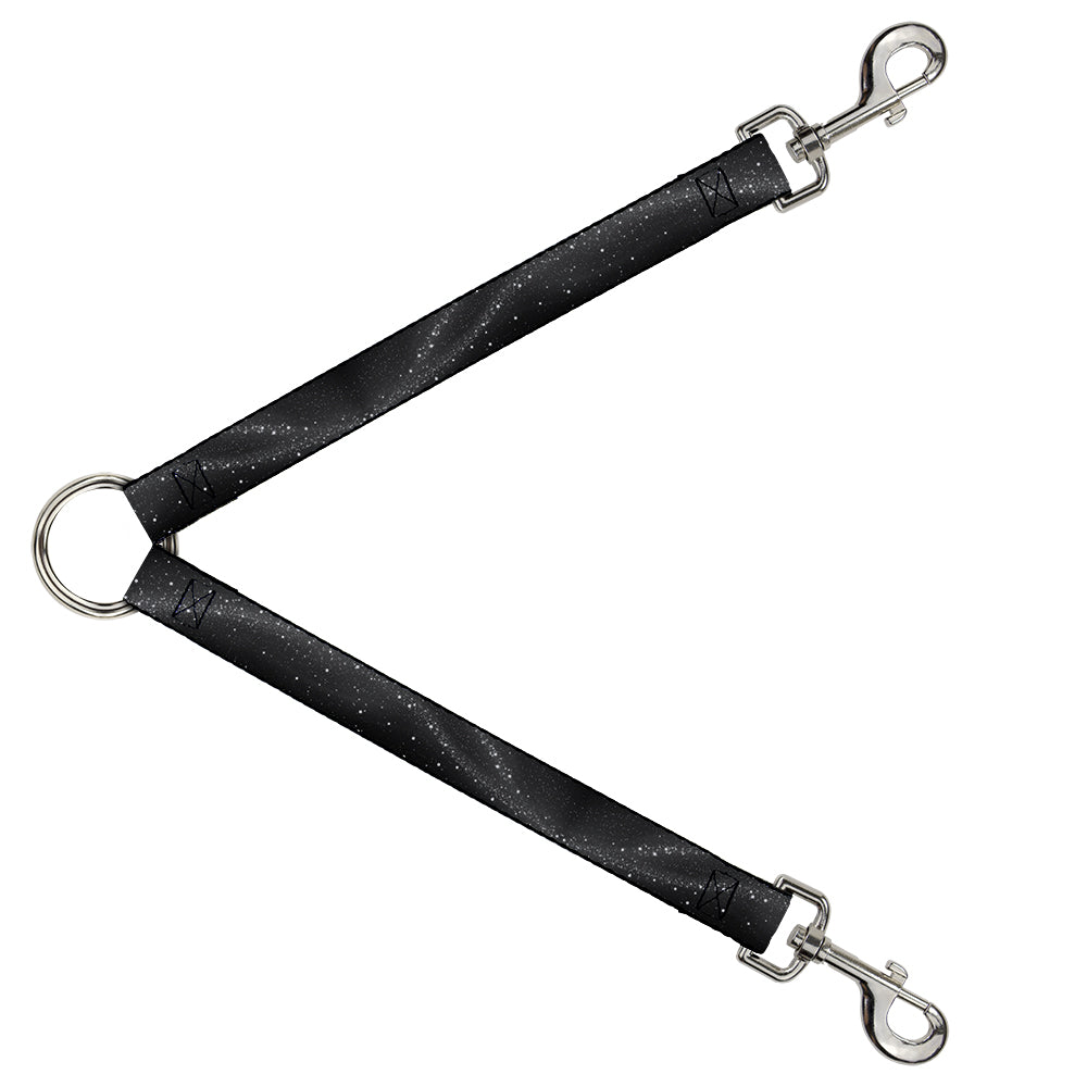 Dog Leash Splitter - Galaxy Arch Black/Gray/White Dog Leash Splitters Buckle-Down   