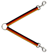 Dog Leash Splitter - Germany Flag Weathered Dog Leash Splitters Buckle-Down   