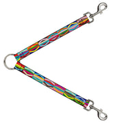 Dog Leash Splitter - Geometric10 Multi Color Dog Leash Splitters Buckle-Down   