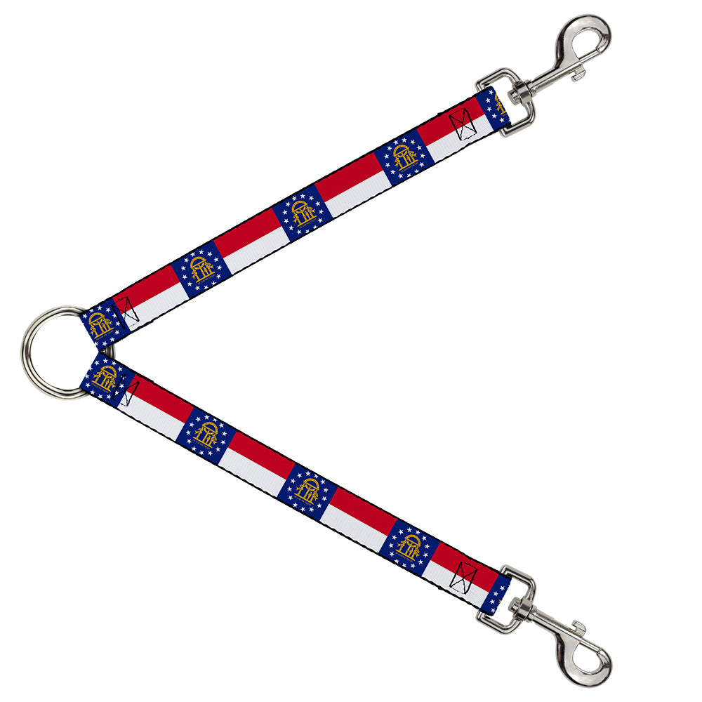 Dog Leash Splitter - Georgia Flag Dog Leash Splitters Buckle-Down   