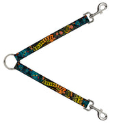 Dog Leash Splitter - Honor CLOSE-UP Black Dog Leash Splitters Buckle-Down   