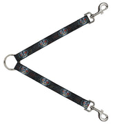 Dog Leash Splitter - High Voltage Skull Dog Leash Splitters Buckle-Down   