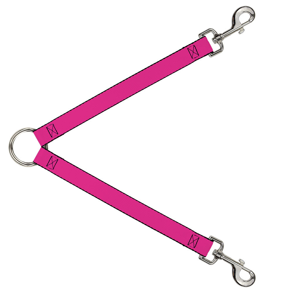 Dog Leash Splitter - Hot Pink Dog Leash Splitters Buckle-Down   