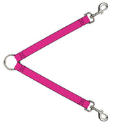 Dog Leash Splitter - Hot Pink Dog Leash Splitters Buckle-Down   