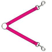 Dog Leash Splitter - Hot Pink PMS 219 Dog Leash Splitters Buckle-Down   