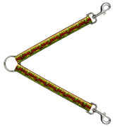 Dog Leash Splitter - Hamburger Vivid Dog Leash Splitters Buckle-Down   