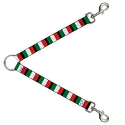 Dog Leash Splitter - Italy Flags Dog Leash Splitters Buckle-Down   