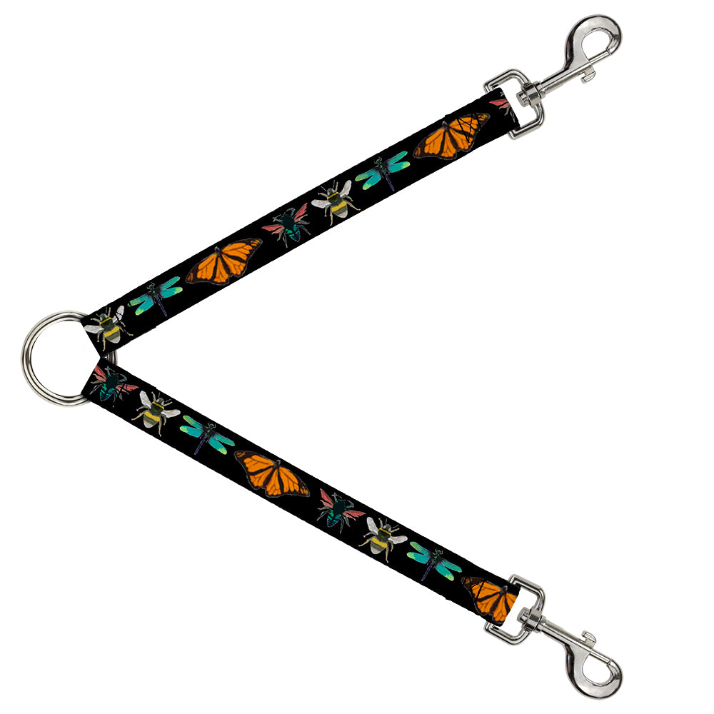 Dog Leash Splitter - Insects C/U Black Dog Leash Splitters Buckle-Down   