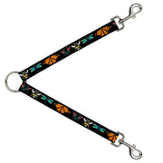 Dog Leash Splitter - Insects C/U Black Dog Leash Splitters Buckle-Down   