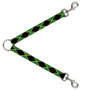 Dog Leash Splitter - Jamaica Flags Dog Leash Splitters Buckle-Down   
