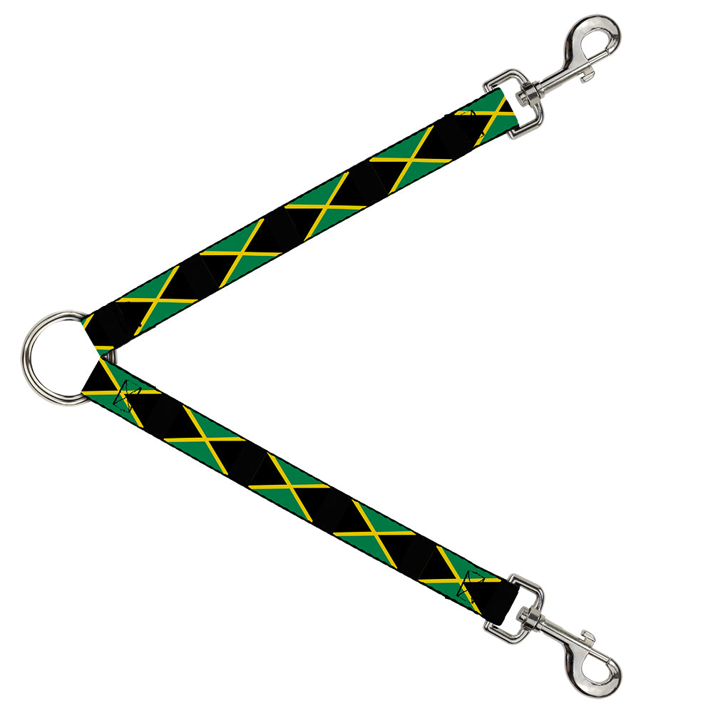 Dog Leash Splitter - Jamaica Flags Dog Leash Splitters Buckle-Down   