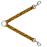Dog Leash Splitter - Jack-o'-Lantern Collage Black Dog Leash Splitters Buckle-Down   
