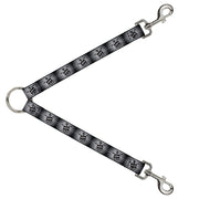 Dog Leash Splitter - King Skull Dog Leash Splitters Buckle-Down   