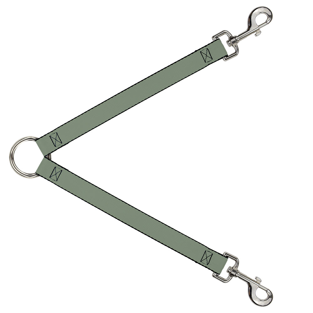 Dog Leash Splitter - Khaki Green Dog Leash Splitters Buckle-Down   