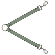 Dog Leash Splitter - Khaki Green Dog Leash Splitters Buckle-Down   