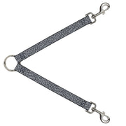Dog Leash Splitter - Leopard White Dog Leash Splitters Buckle-Down   