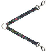 Dog Leash Splitter - Live Hard Die Young Gray Dog Leash Splitters Buckle-Down   