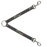 Dog Leash Splitter - Lucky Gray Dog Leash Splitters Buckle-Down   