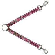 Dog Leash Splitter - Live Hard Die Young Pink Dog Leash Splitters Buckle-Down   