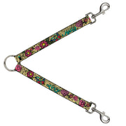 Dog Leash Splitter - Love Kills Tan Dog Leash Splitters Buckle-Down   