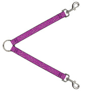 Dog Leash Splitter - Leopard Baby Pink Dog Leash Splitters Buckle-Down   