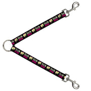 Dog Leash Splitter - LICK ME Battery Cartoon Dog Leash Splitters Buckle-Down   