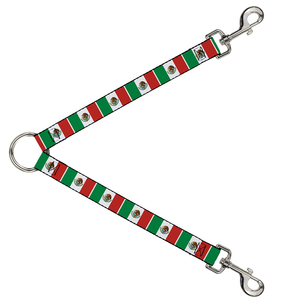 Dog Leash Splitter - Mexico Flags Dog Leash Splitters Buckle-Down   