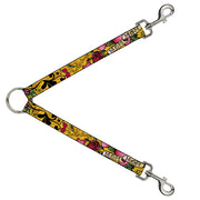 Dog Leash Splitter - Mom & Mom Yellow Dog Leash Splitters Buckle-Down   