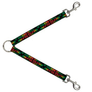 Dog Leash Splitter - MILK/Cartoons Black/Multi Color Dog Leash Splitters Buckle-Down   