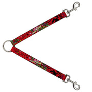Dog Leash Splitter - Mom & Mom Red Dog Leash Splitters Buckle-Down   