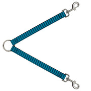 Dog Leash Splitter - Mini Buffalo Plaid Navy/Blue Dog Leash Splitters Buckle-Down   