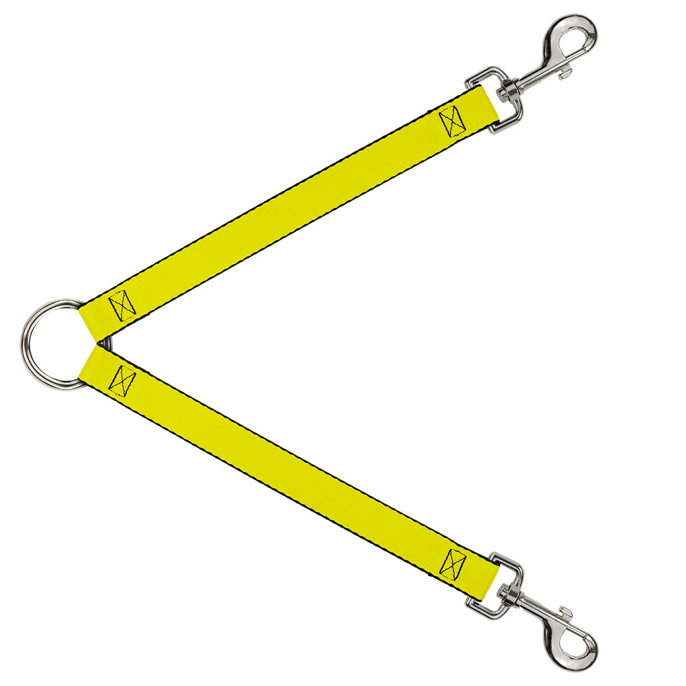 Dog Leash Splitter - Neon Yellow Dog Leash Splitters Buckle-Down   