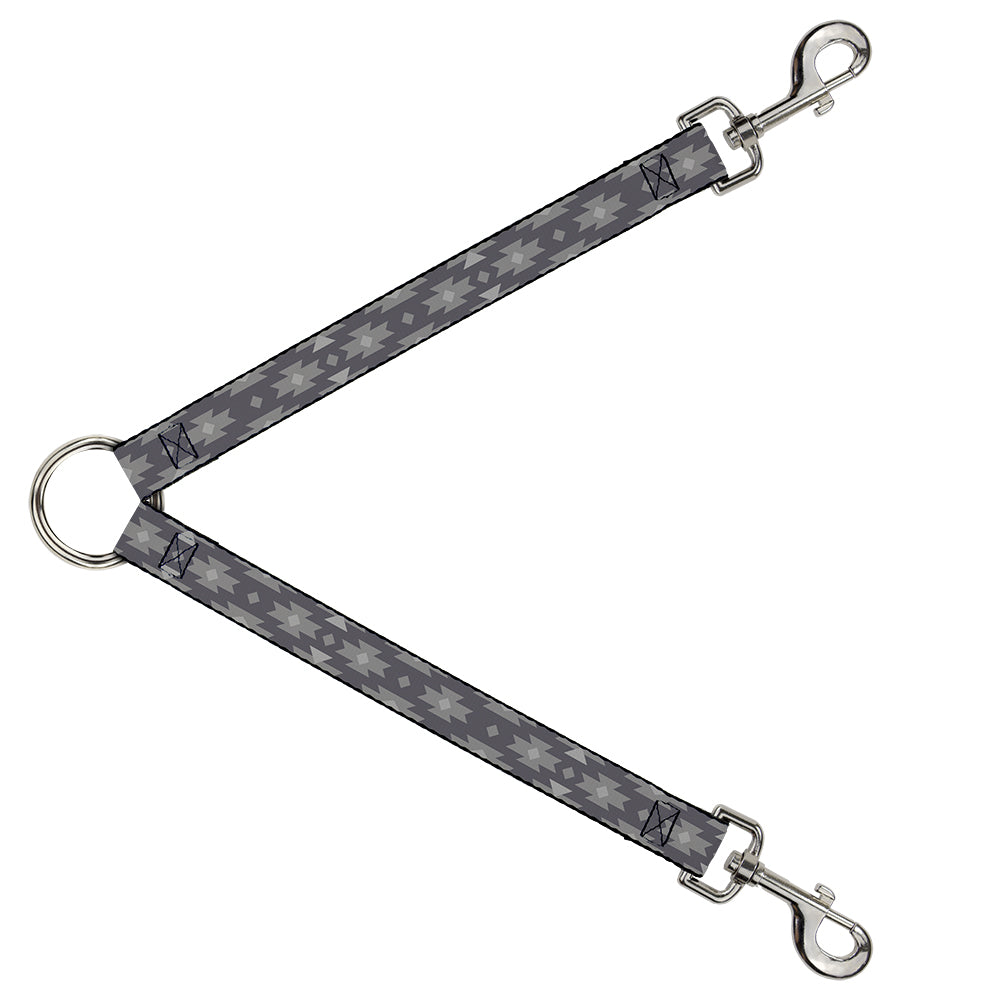 Dog Leash Splitter - Navajo Grays Dog Leash Splitters Buckle-Down   
