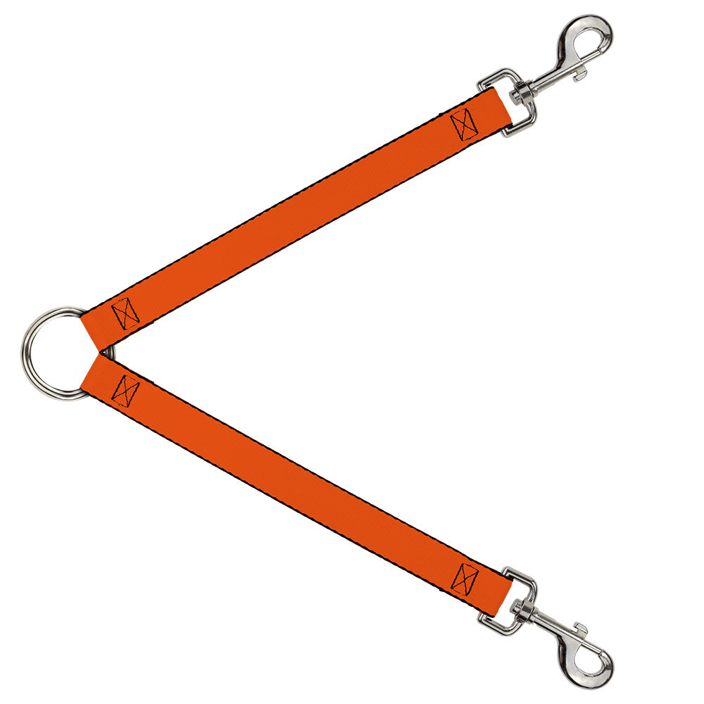 Dog Leash Splitter - Neon Orange Dog Leash Splitters Buckle-Down   