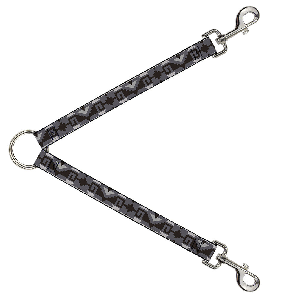 Dog Leash Splitter - Navajo2 Grays Dog Leash Splitters Buckle-Down   