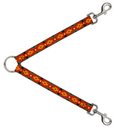 Dog Leash Splitter - Navajo Tan/Rust/Olive/Black Dog Leash Splitters Buckle-Down   