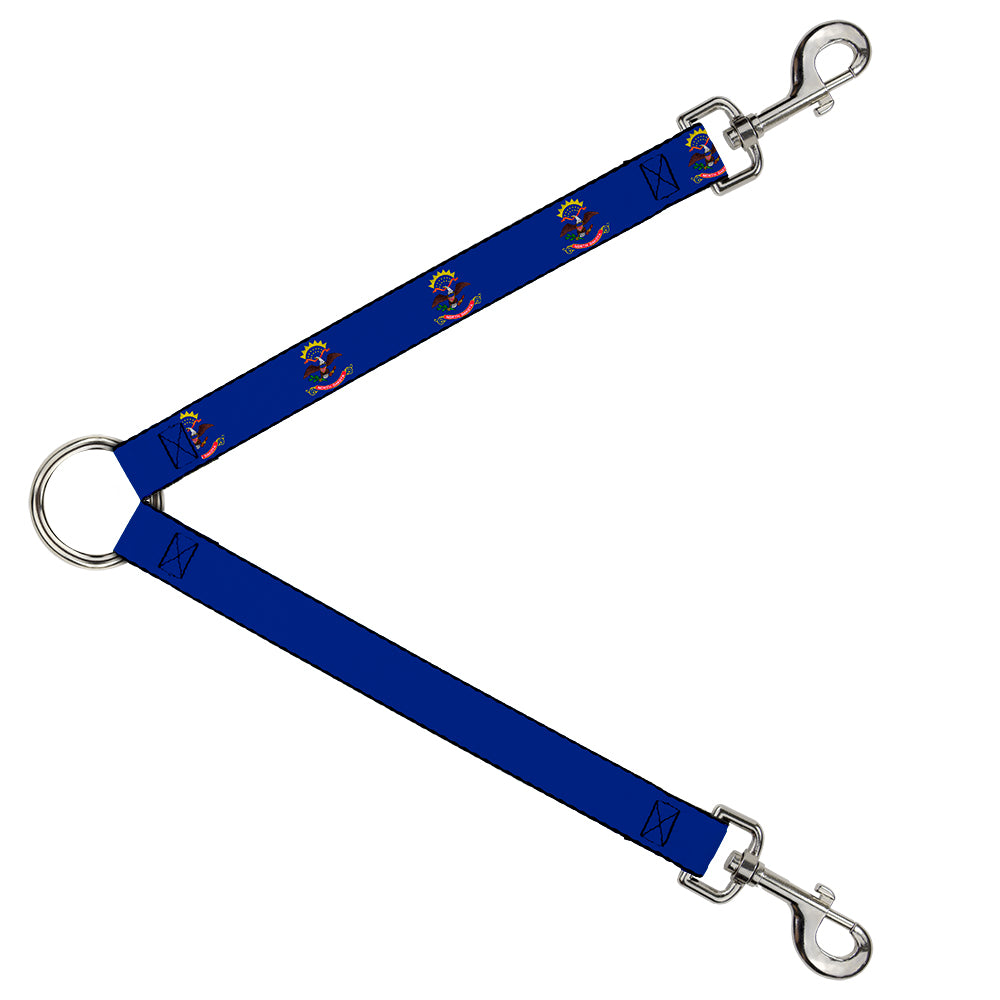Dog Leash Splitter - North Dakota Flags Dog Leash Splitters Buckle-Down   