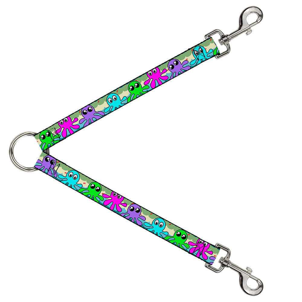 Dog Leash Splitter - Octopus Cartoon Dog Leash Splitters Buckle-Down   