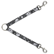 Dog Leash Splitter - Owl Expressions Black/White Dog Leash Splitters Buckle-Down   