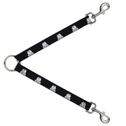 Dog Leash Splitter - Owls Black/White1 Dog Leash Splitters Buckle-Down   