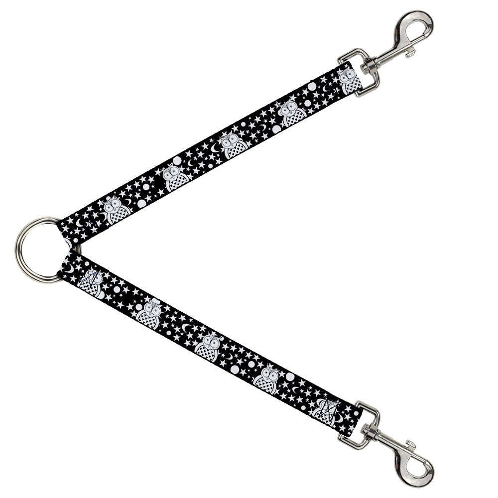 Dog Leash Splitter - Owls Black/White3 Dog Leash Splitters Buckle-Down   