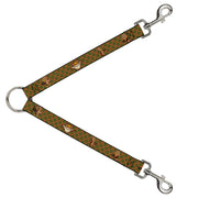 Dog Leash Splitter - Owls Expressions Multi Color Dog Leash Splitters Buckle-Down   