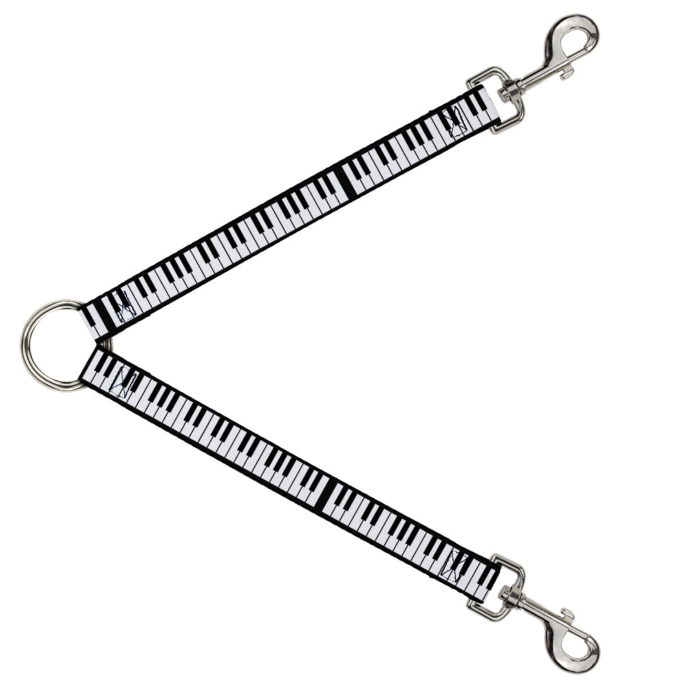 Dog Leash Splitter - Piano Keys Dog Leash Splitters Buckle-Down   