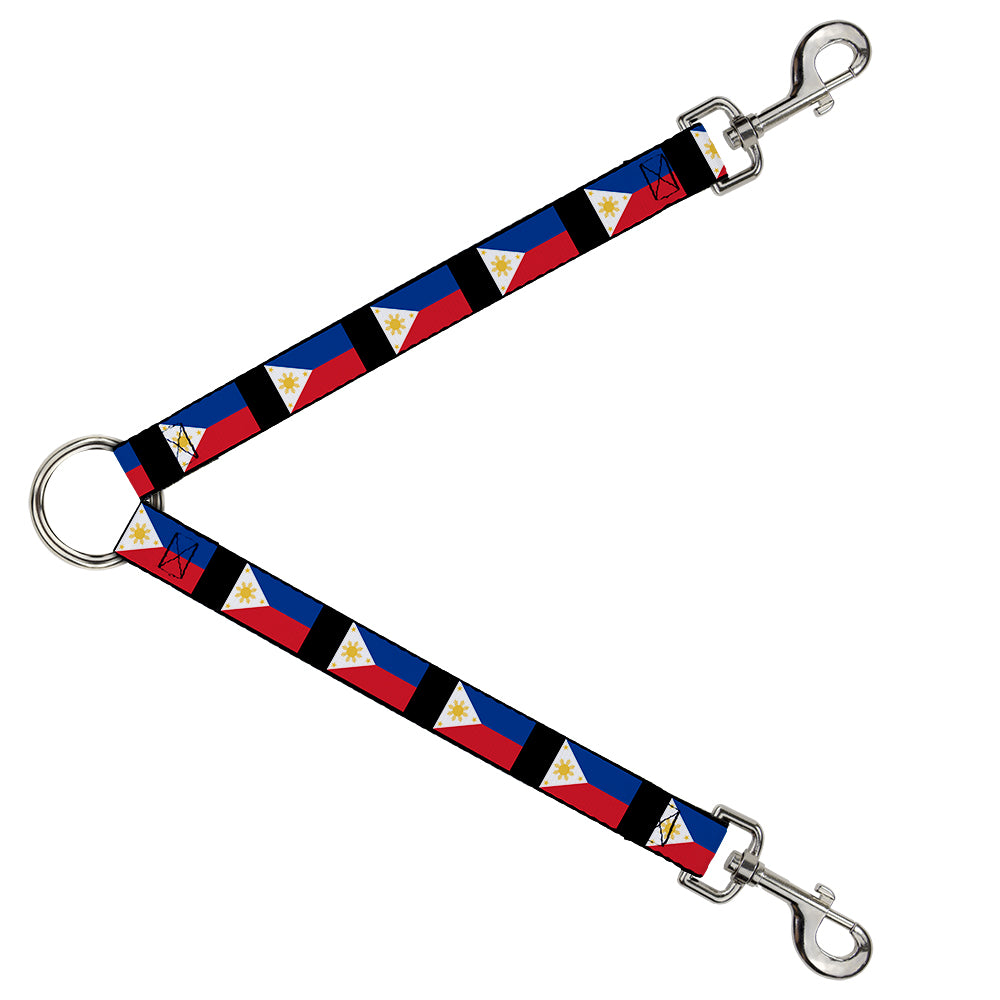 Dog Leash Splitter - Philippines Flags Dog Leash Splitters Buckle-Down   