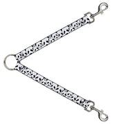 Dog Leash Splitter - Panda Bear Stacked Dog Leash Splitters Buckle-Down   