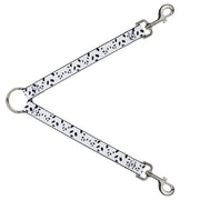 Dog Leash Splitter - Panda Bear Spots Dog Leash Splitters Buckle-Down   